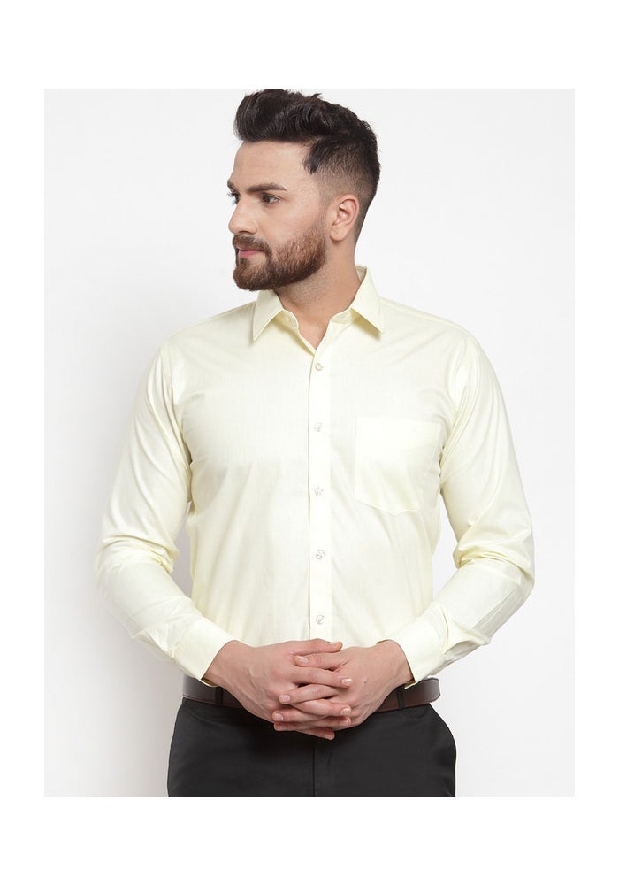 Lemon Slim Fit Formal Shirt for Men